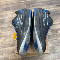 Black Blue Off-White Jordan 2 Retro Low SP (USED, No Box)