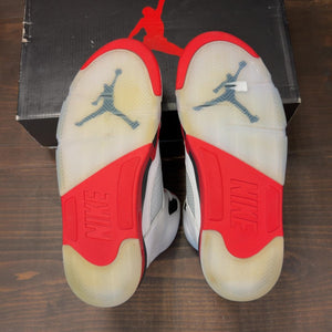 Jordan 5 Retro Fire Red Black Tongue (2025) - Image 6
