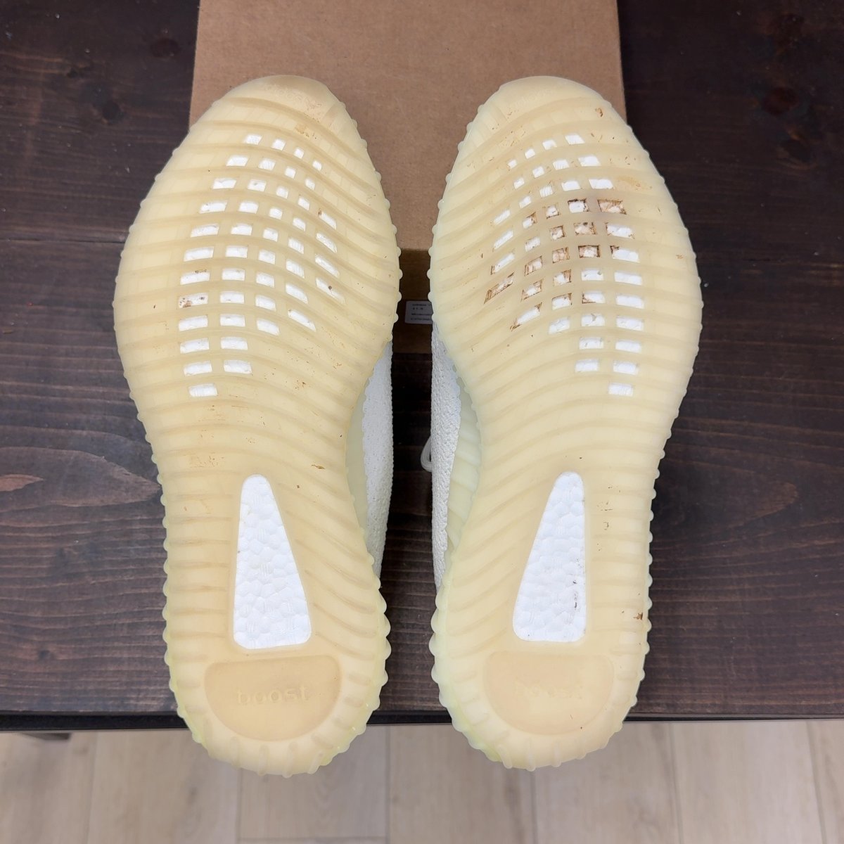 adidas Yeezy Boost 350 V2 Cream Size 11.5 (Pre-Owned) - aux
