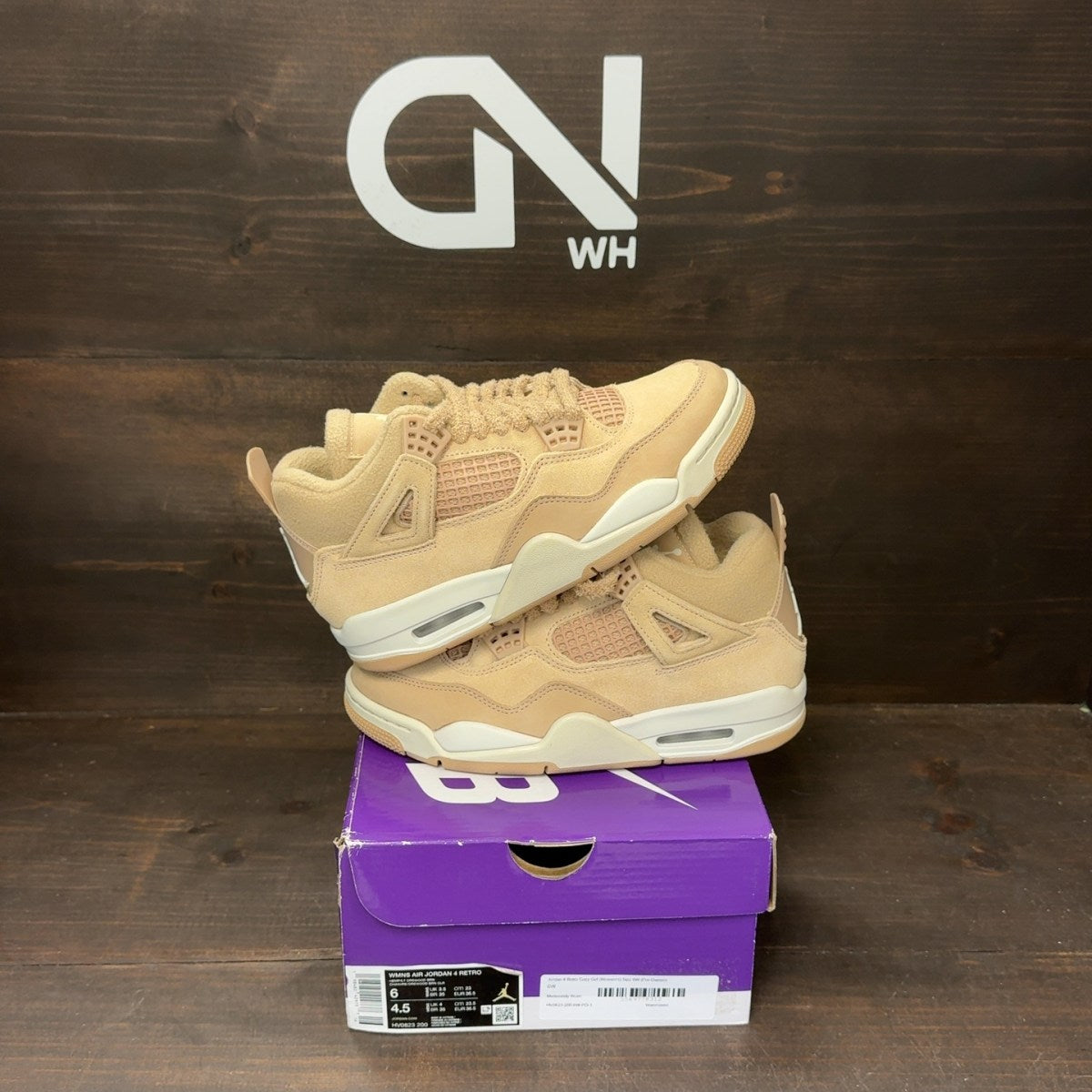 Jordan 4 Retro Cozy Girl (Women's) - Image 1