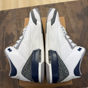 Jordan 3 Retro Midnight Navy Size 13 (Pre-Owned) - Image 5