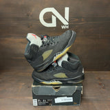 Jordan 5 Retro Black Metallic (2016) (GS) Size 7Y (Pre-Owned) - front