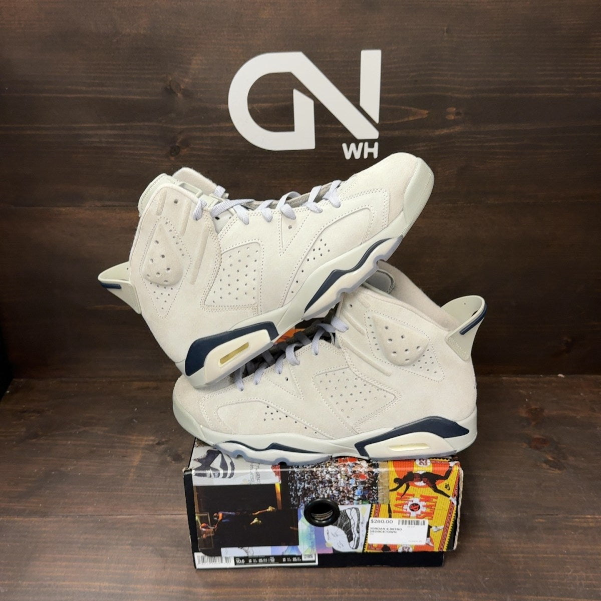 Jordan 6 Retro Georgetown (2022) - Image 1