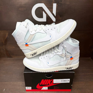 Jordan 1 Retro High Off-White Alaska - Image 1
