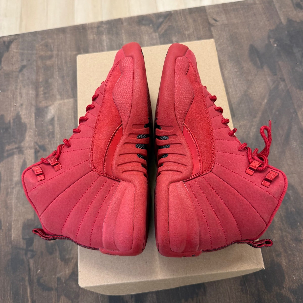 Jordan 12 Retro Gym Red (2018) (GS) Size 6Y (Pre-Owned) - Image 4