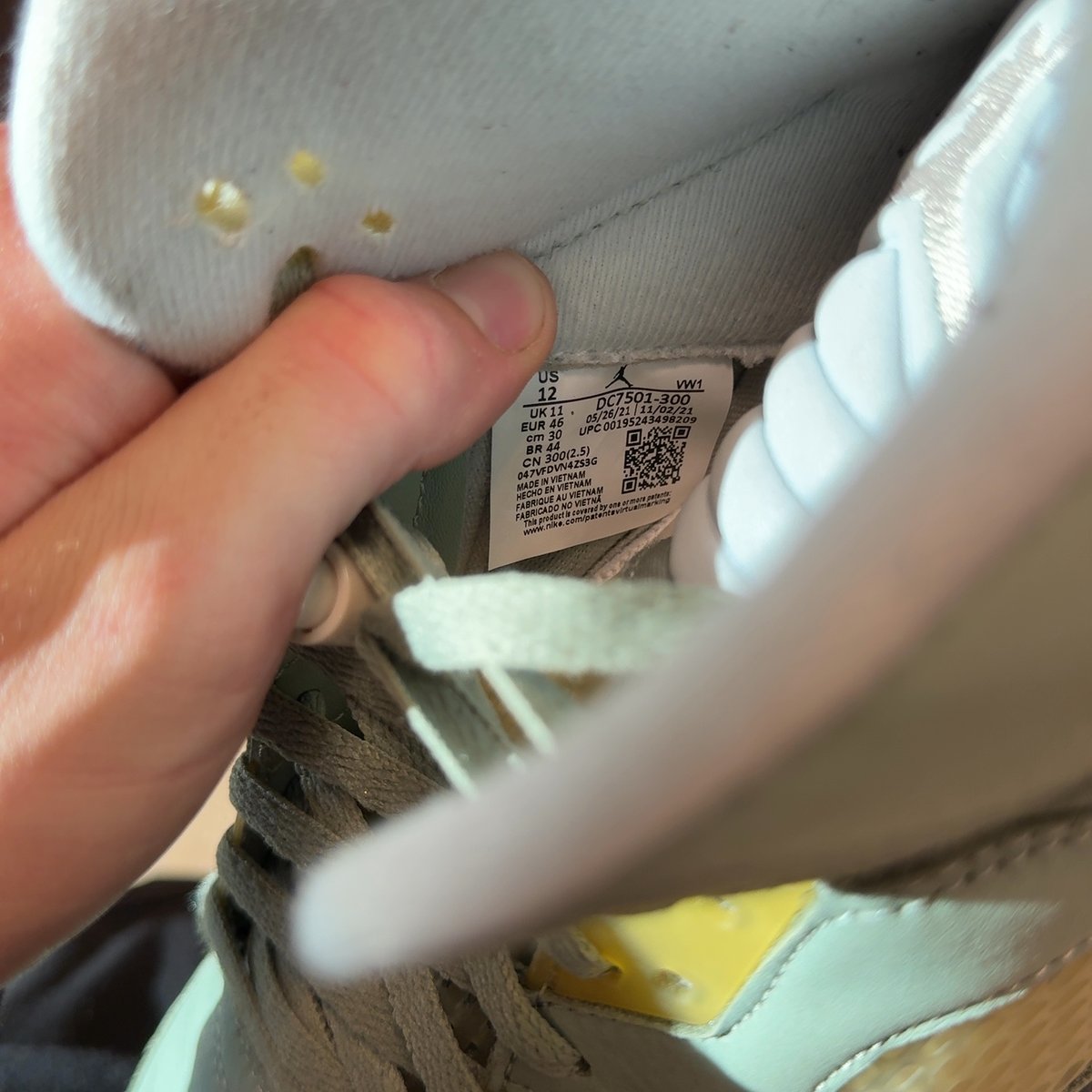 Jordan 5 Retro Jade Horizon Size 12 (Pre-Owned) - aux