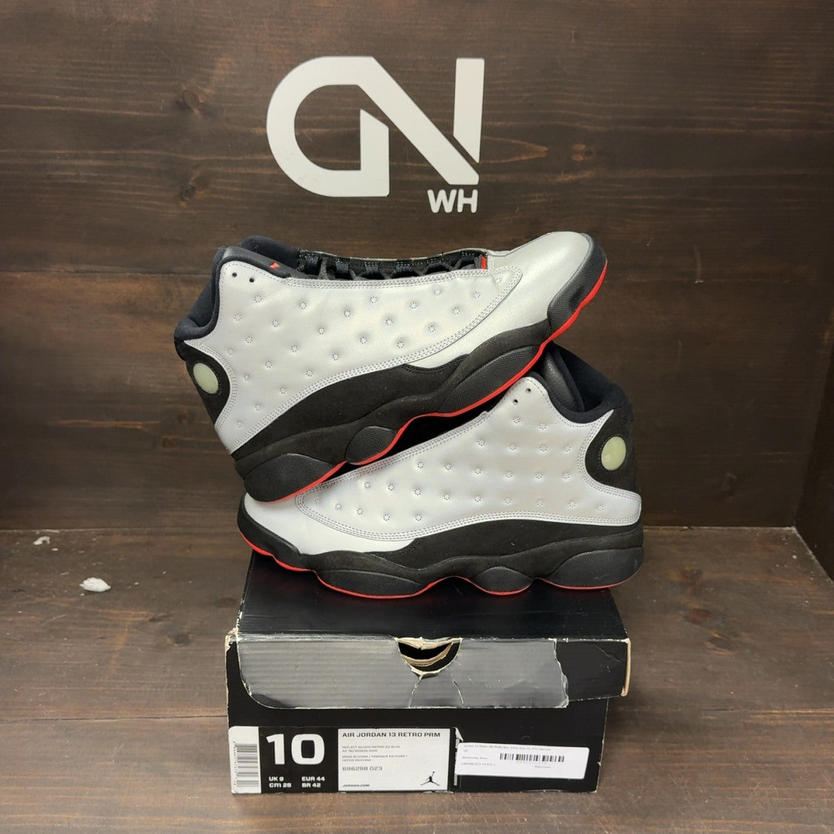 Jordan 13 Retro 3M Reflective Silver - Image 1
