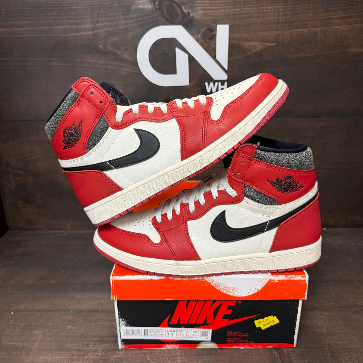 Jordan 1 Retro High OG Chicago Lost and Found - Image 1