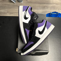 Court Purple Jordan 1 Low (USED)