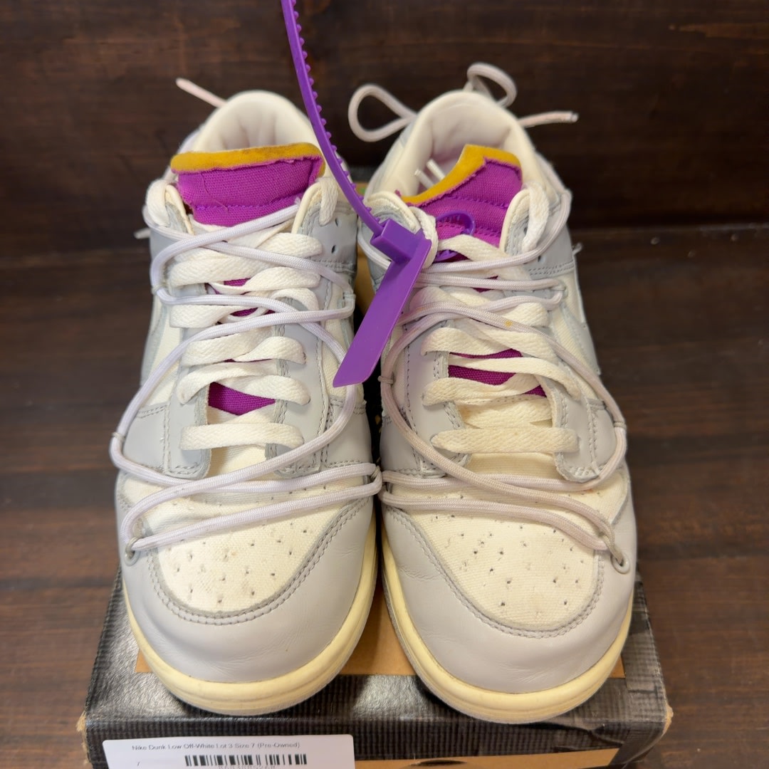 Nike Dunk Low Off-White Lot 3 - Image 3