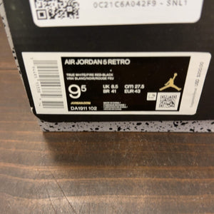 Jordan 5 Retro Fire Red Silver Tongue (2020) - Image 9
