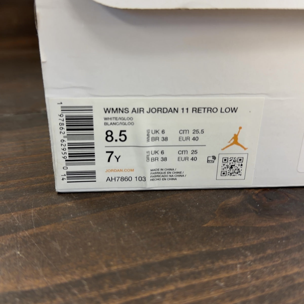 Jordan 11 Retro Low Igloo (Women's) - Image 7