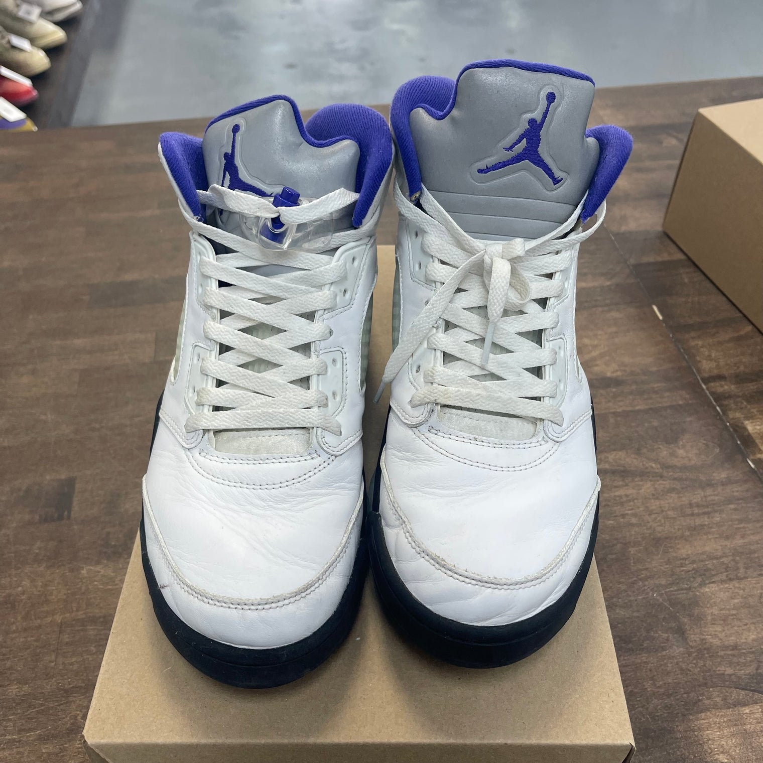Dark Iris Jordan 5 (USED, No Box)