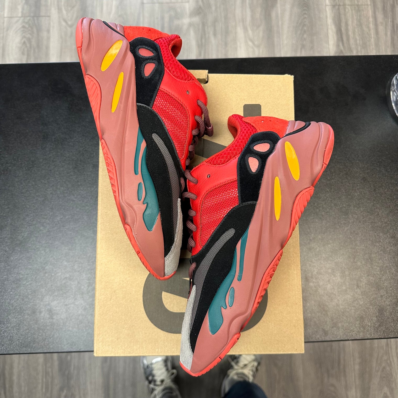 Yeezy 700 Hi-Res Red (Lightly Worn)