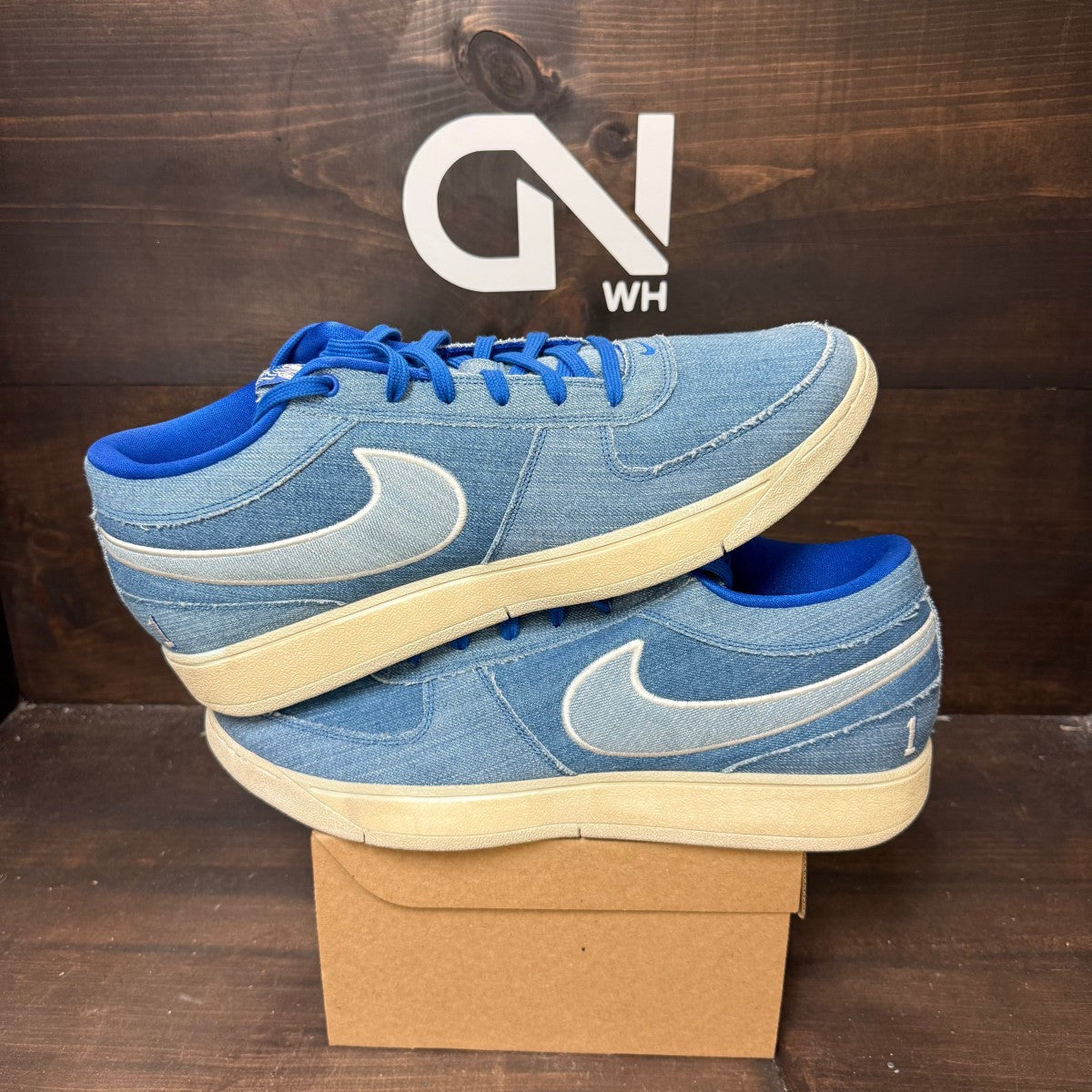 Nike Book 1 Blue Blood Size 16 (Pre-Owned) - Image 1