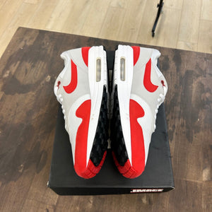 Nike Air Max 1 Anniversary Red (2017/2018 Restock Pair) Size 13 (Pre-Owned) - Image 3