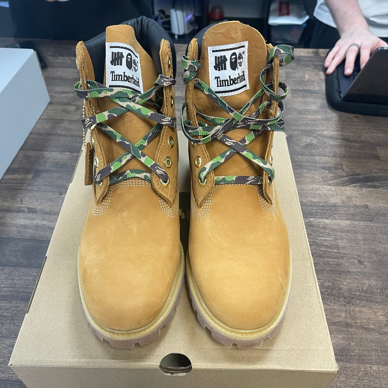 Bape x Undefeated Timberland 6" Boot (USED)