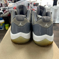 Cool Grey Jordan 11 Low (USED, No Insoles, No Box)