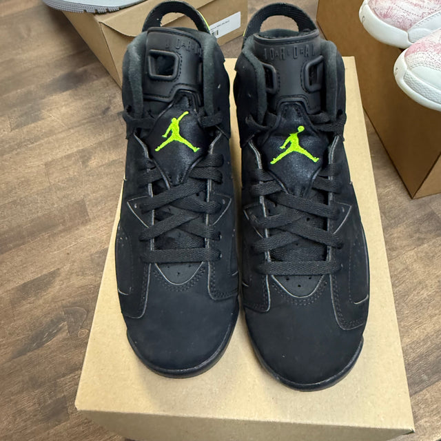 Electric Green Jordan 6 Retro (GS) (USED, No Box)