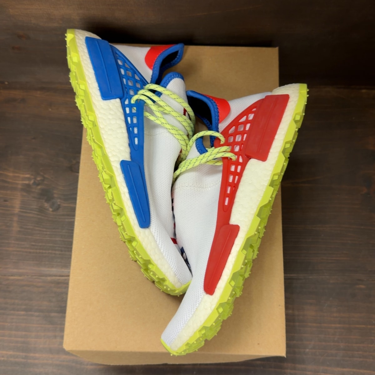 adidas NMD Hu Pharrell NERD Homecoming Size 9 (Pre-Owned) - Image 2