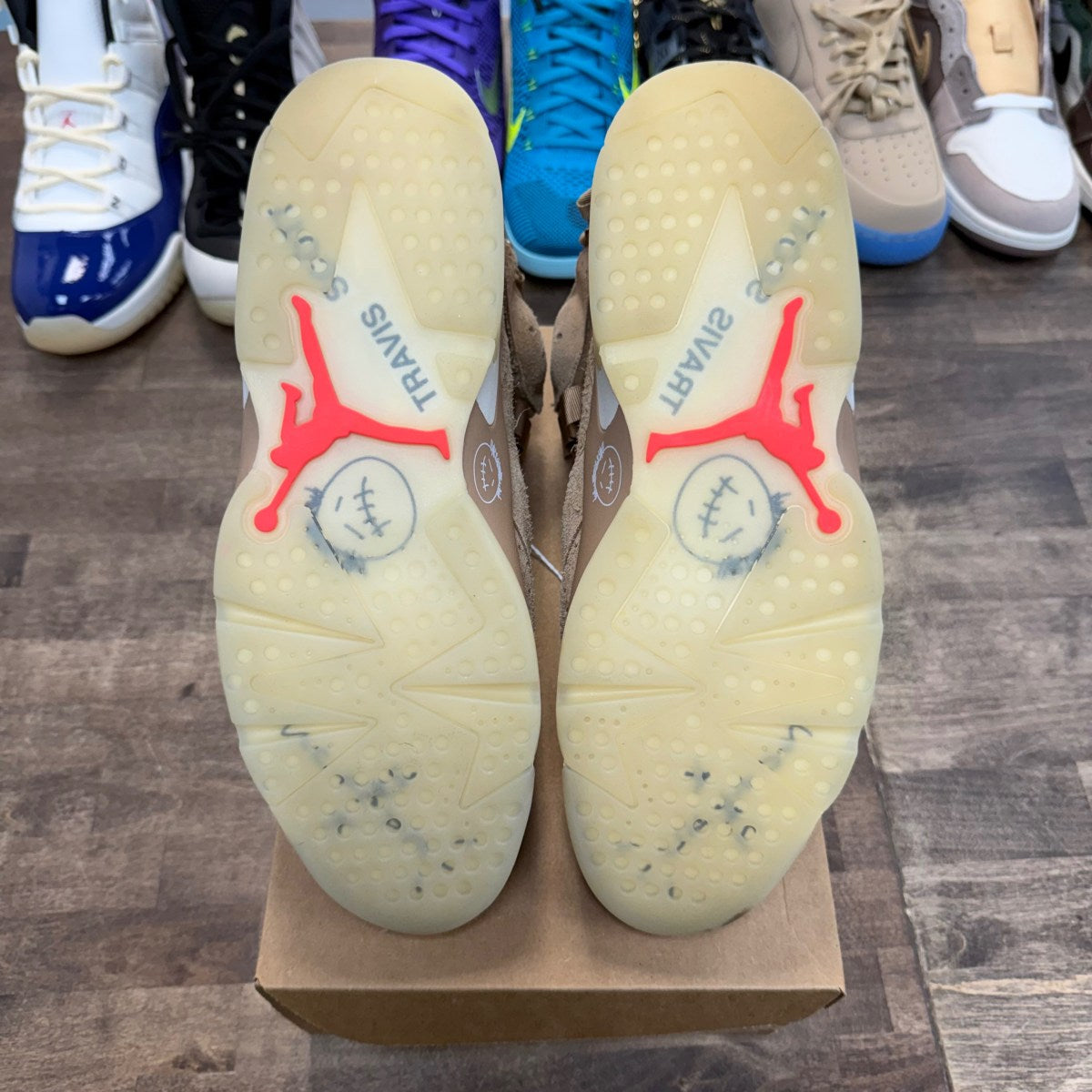 Jordan 6 Retro Travis Scott British Khaki Size 13 (Pre-Owned) - Image 5