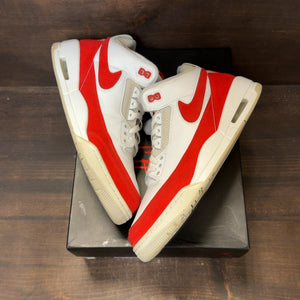 Jordan 3 Retro Tinker White University Red - Image 2