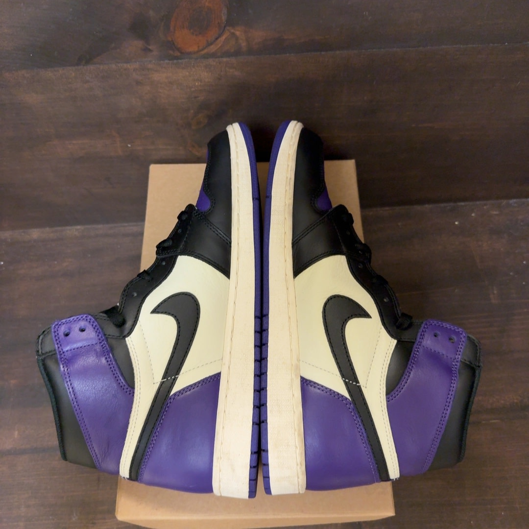 Jordan 1 Retro High Court Purple Size 12 (Pre-Owned) - Image 6