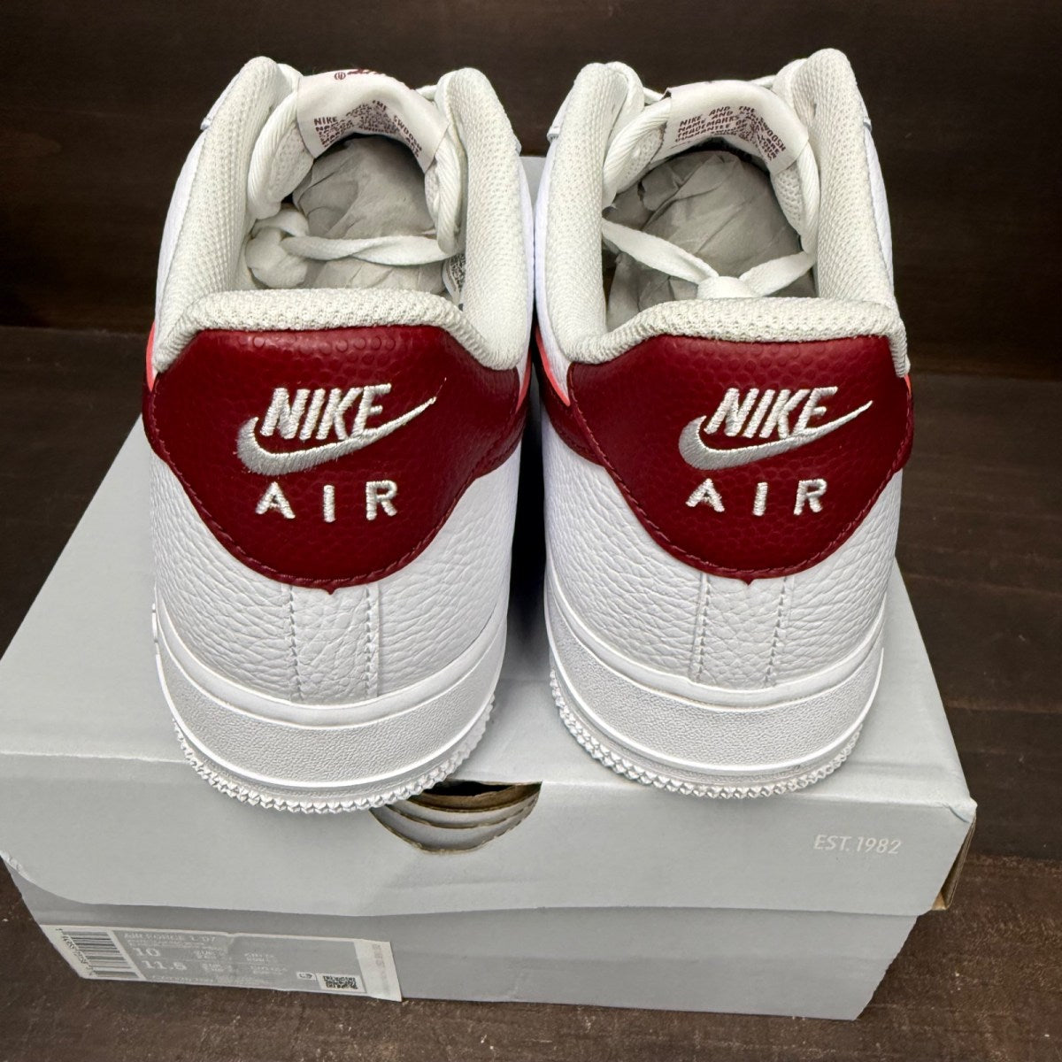 Nike Air Force 1 Low White Team Red - Image 5