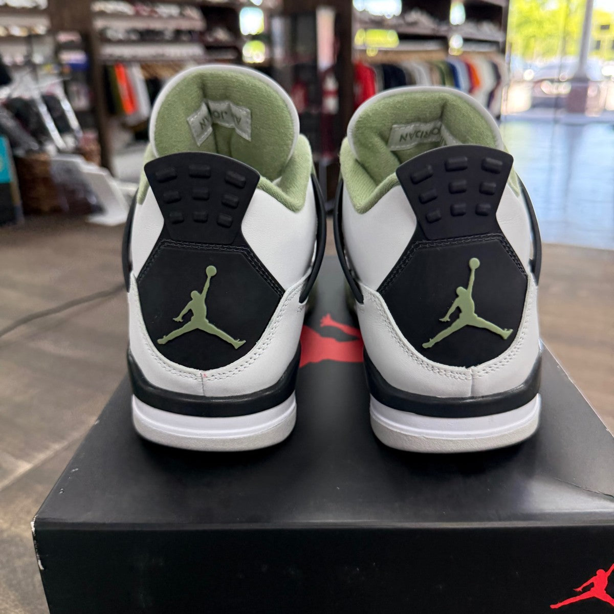 Jordan 4 Retro Seafoam (Women's) - Image 4