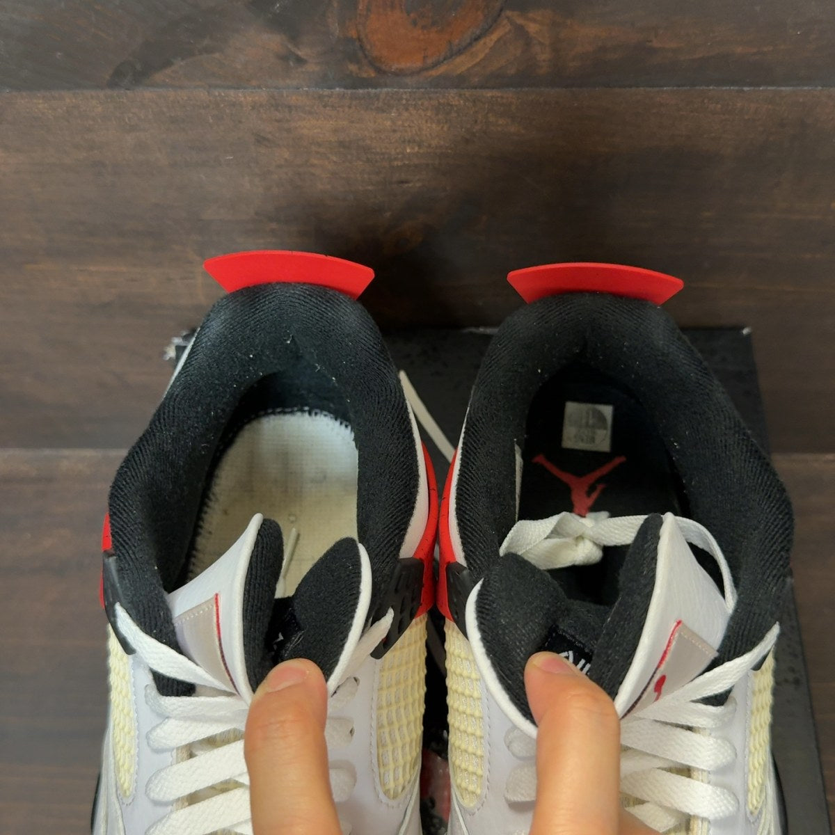 Jordan 4 Retro Red Cement - Image 4