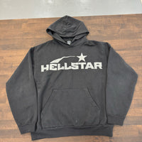 Hellstar Basic Hoodie Washed Black (USED)