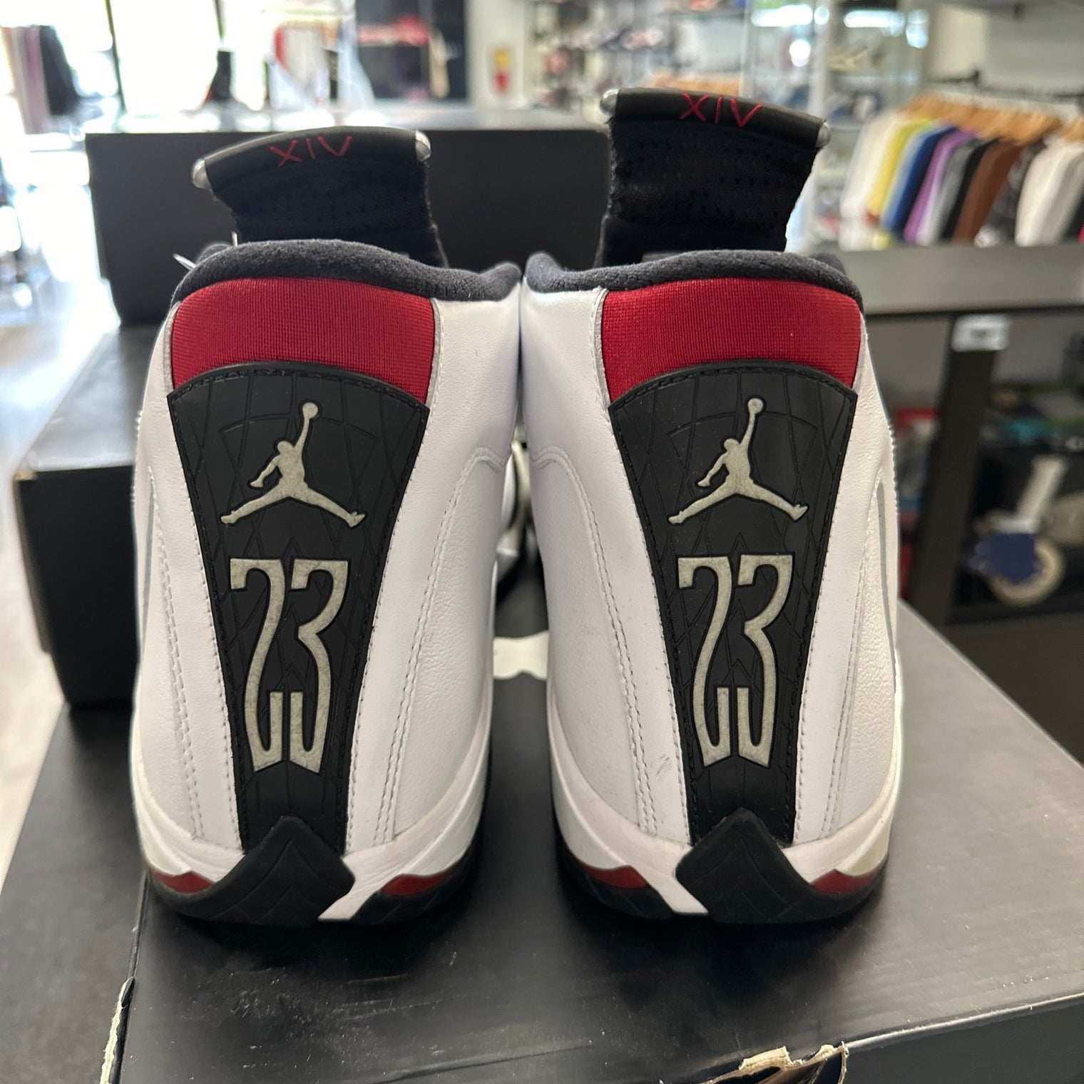 Jordan 14 Black Toe 2014 (USED)