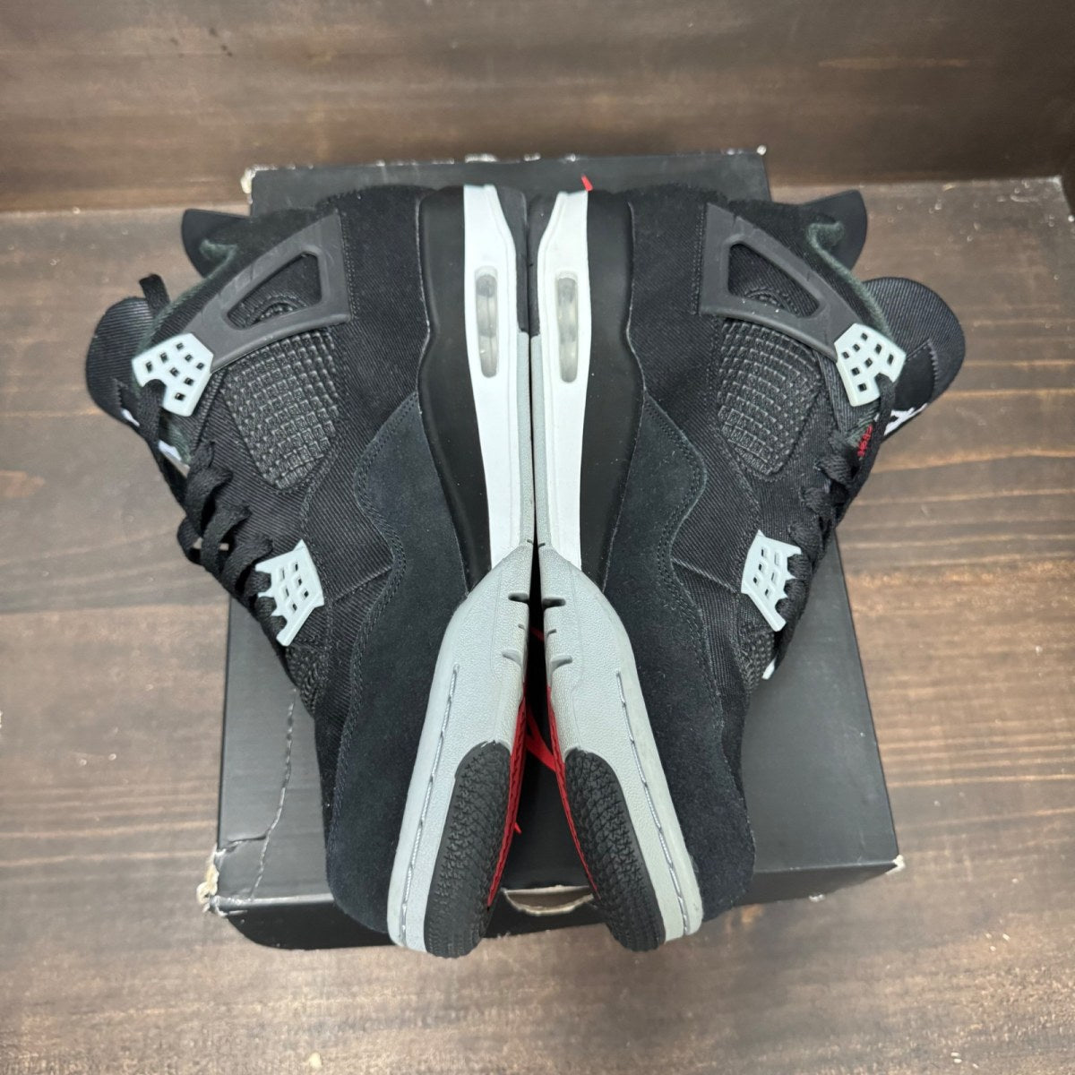 Jordan 4 Retro SE Black Canvas - Image 4