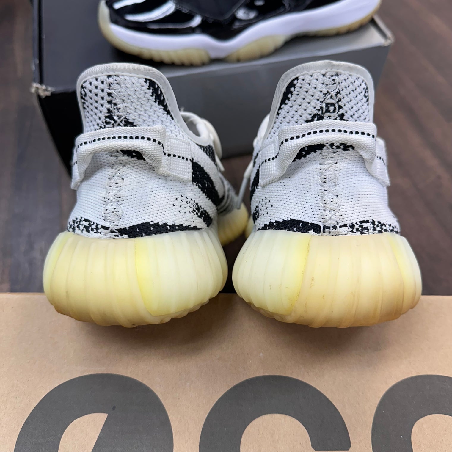 Zebra Yeezy 350 (USED)