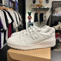 New Balance 550 Triple White (USED, no box)