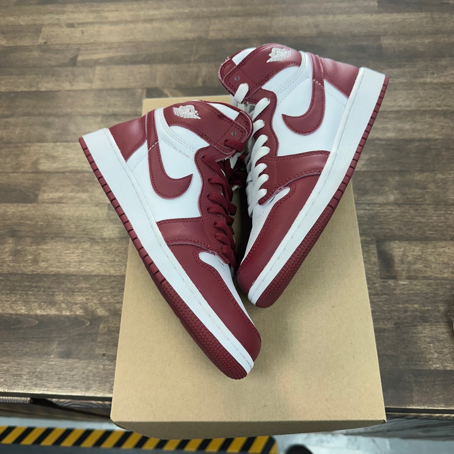 Team Red Jordan 1 High (GS) (USED, No Box)