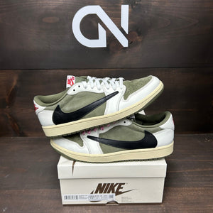 Jordan 1 Retro Low OG SP Travis Scott Medium Olive - Image 1