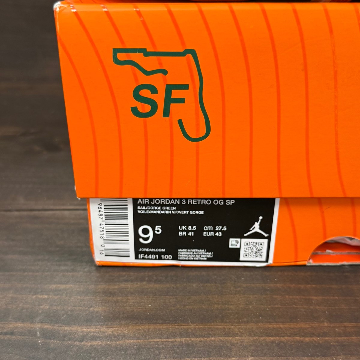 Jordan 3 Retro SP SoleFly Miami - Image 8