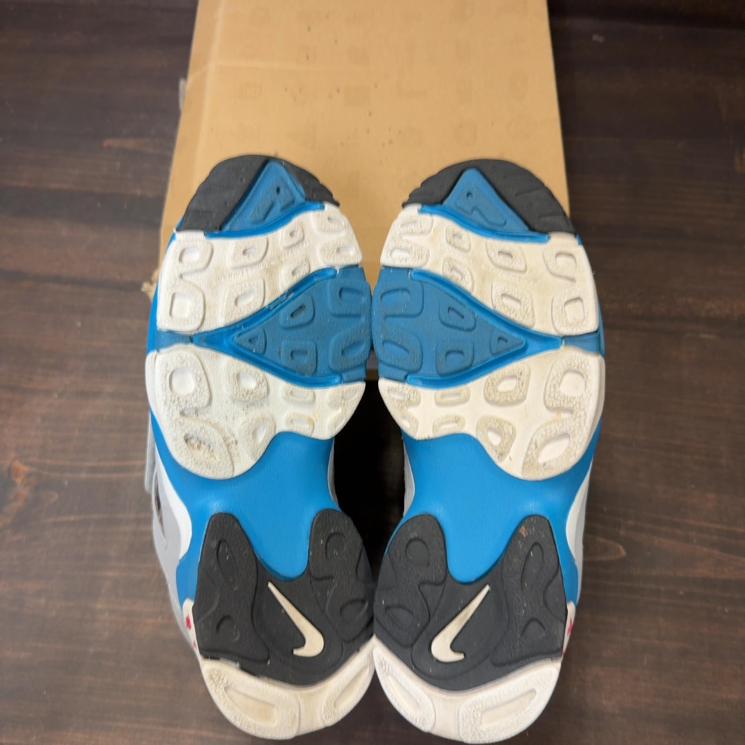 Wolf Grey Dynamic Blue Nike Air Dimond Turf 2 (GS) Size 4.5Y (Pre-Owned) - Image 6