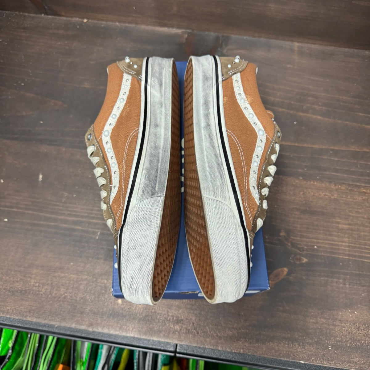 Vans LX Old Skool 36 Pearlized Pack Vintage Cocoa Brown - Image 4