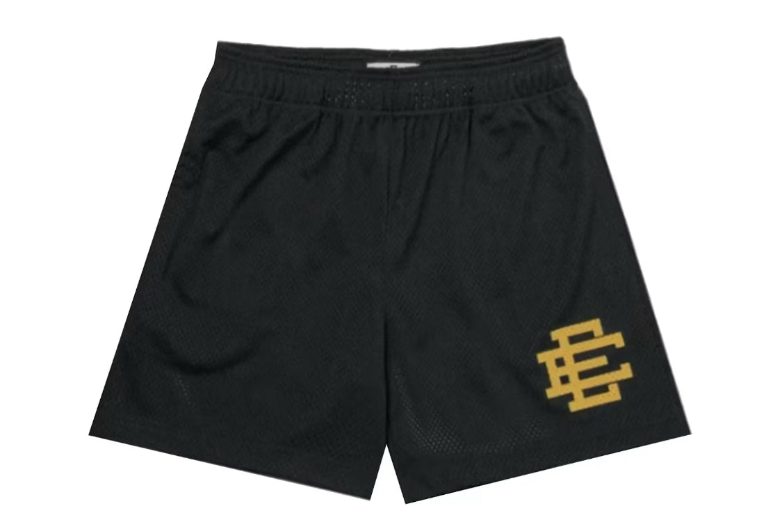Eric Emanuel Mesh Short Black Yellow