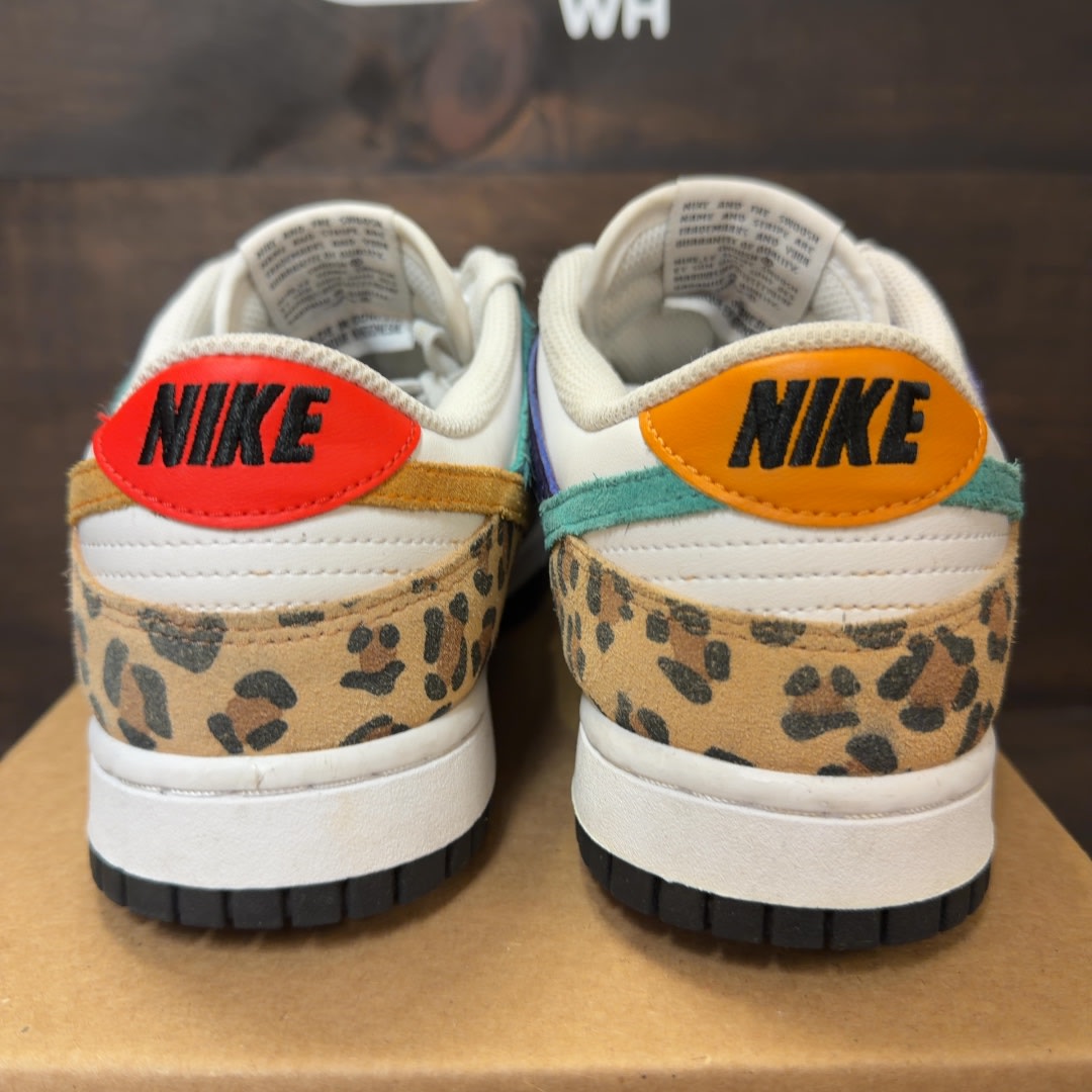 Nike Dunk Low Safari Mix (Women's) Size 9W (Pre-Owned) - Image 4