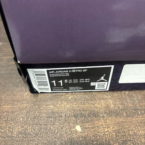 Jordan 3 Retro J Balvin Rio Size 11.5 (Pre-Owned)