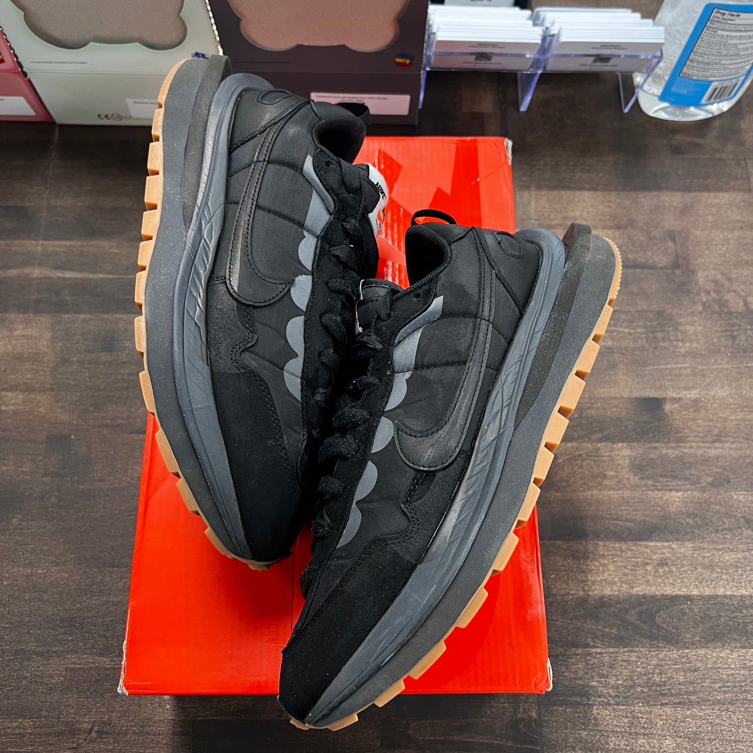 Sacai Vaporwaffle Black Gum (USED)