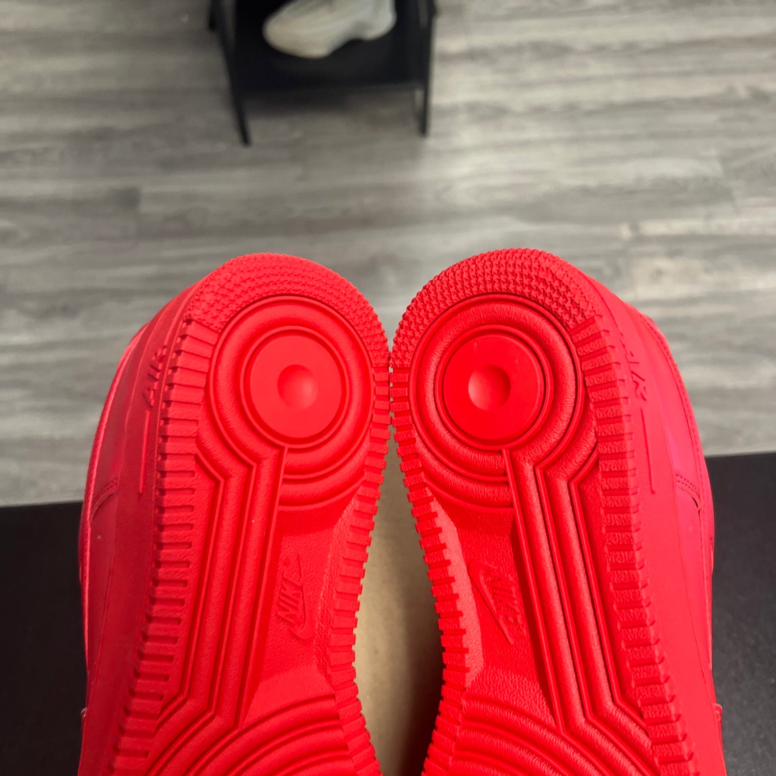 Nike Air Force 1 Low Triple Red (Tried on, no box)