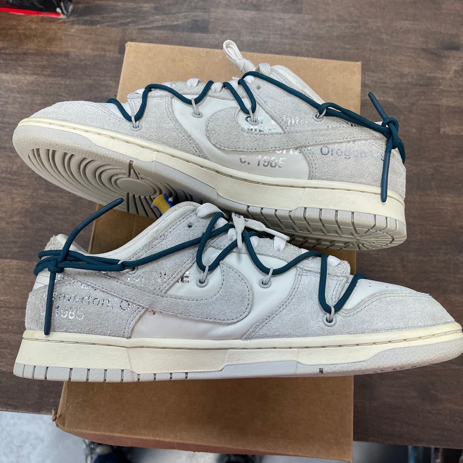 Lot 16 of 50 Off-White Dunk Low (USED, No Box)