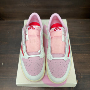 Jordan 1 Retro Low OG SP Travis Scott Sail Tropical Pink Size 10.5 (Pre-Owned) - Image 3
