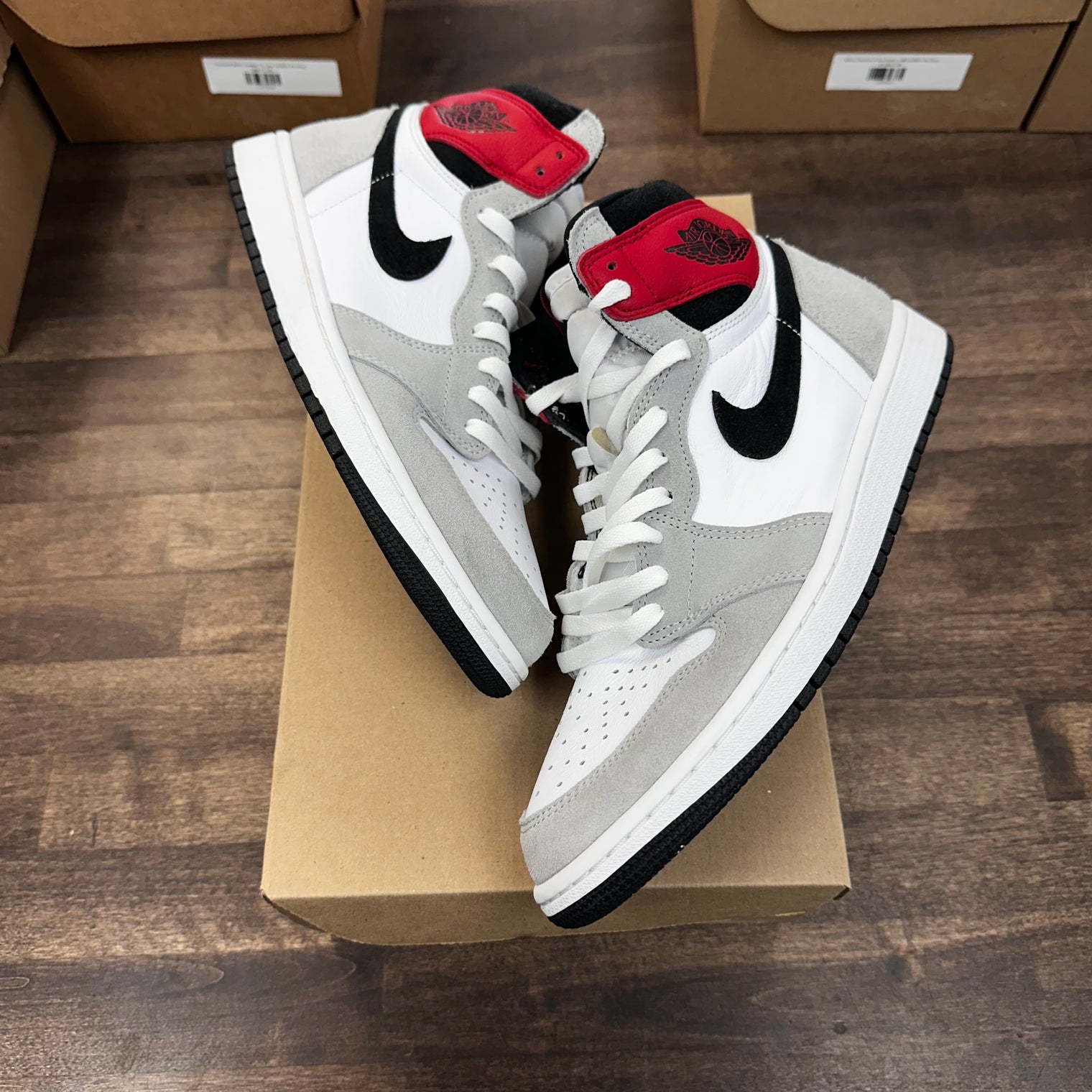 Light Smoke Grey Jordan 1 High (USED, No Box)