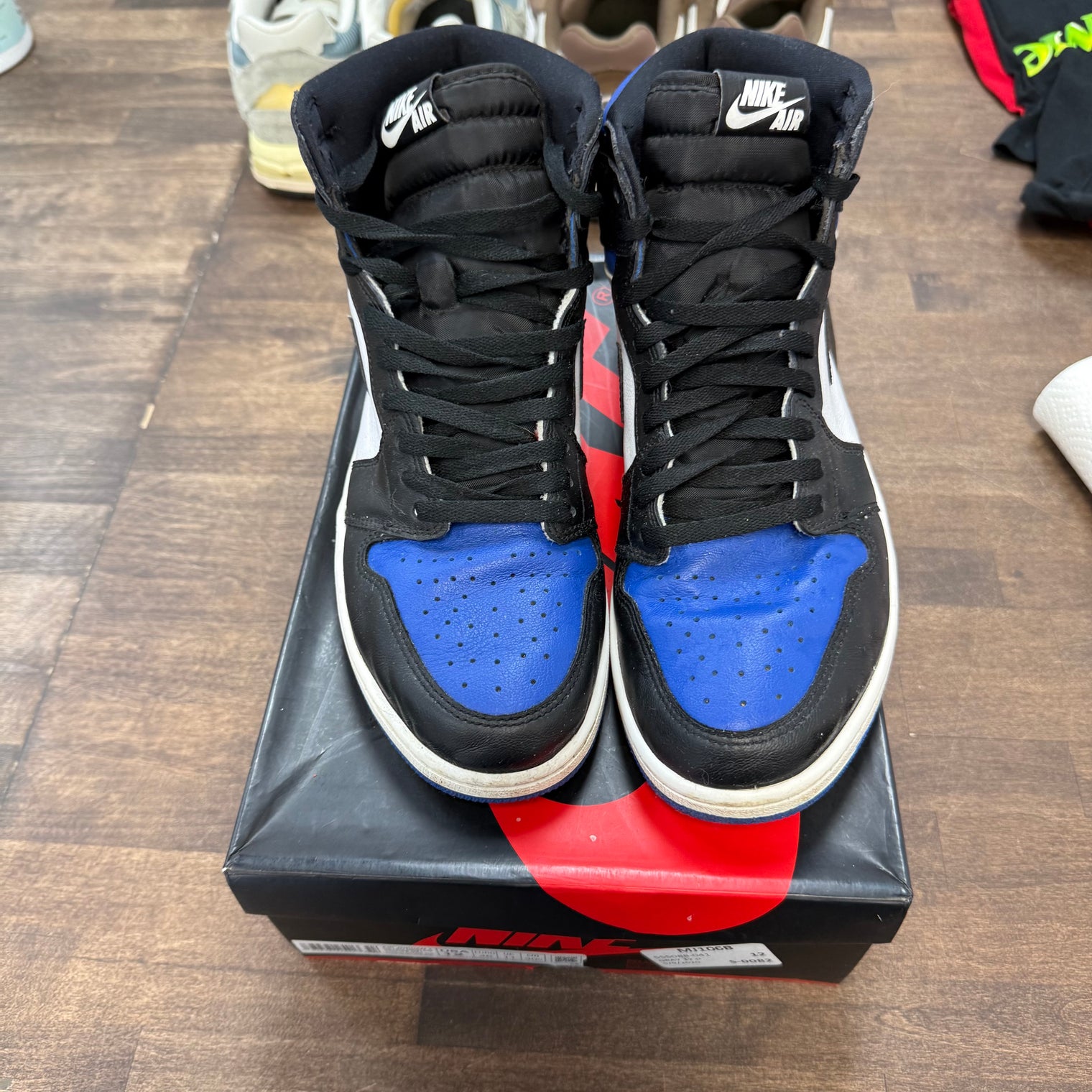 Royal Toe Jordan 1 High (USED)