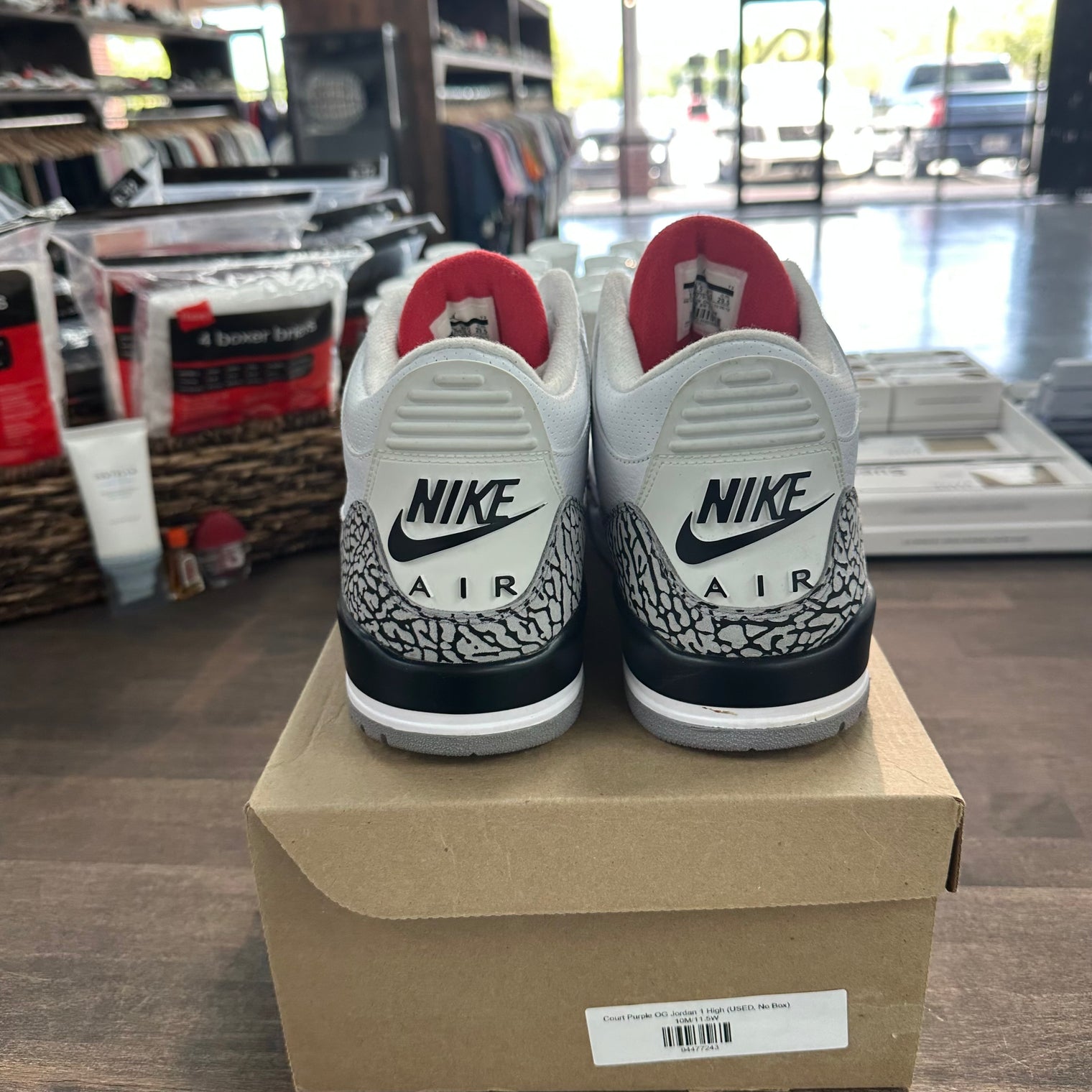 White Cement 88 Dunk Contest Jordan 3 Retro (2013) (USED)